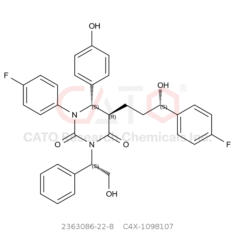 CAS No.:2363086-22-8,Ezetimibe Impurity 107