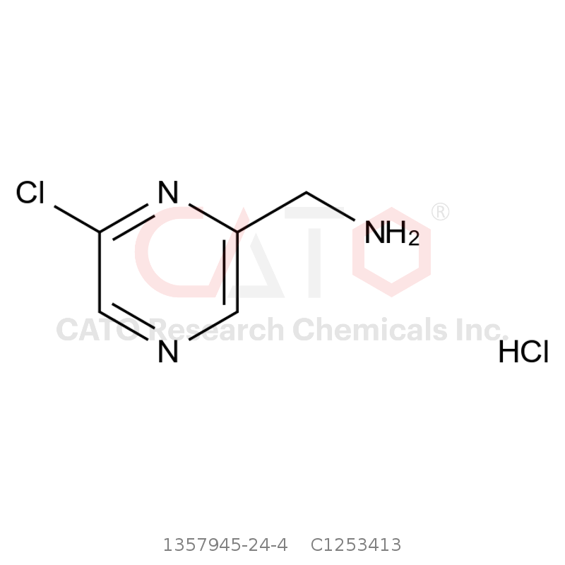 CAS No.:1357945-24-4,1-(6-Chloro-2-pyrazinyl)methanamine Hydrochloride