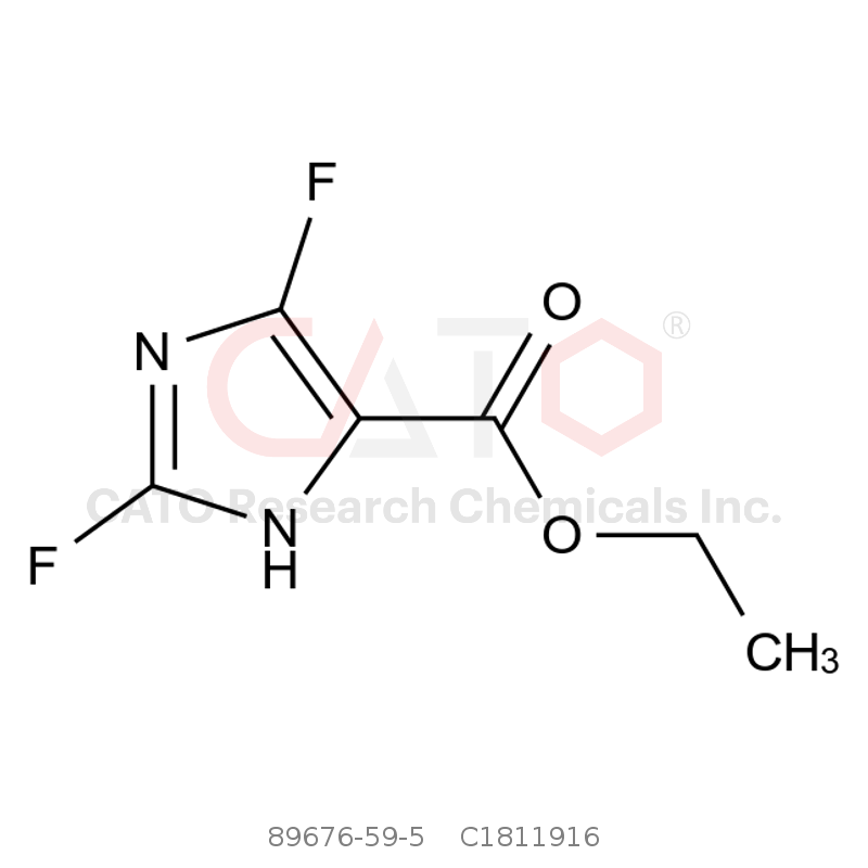 CAS No.:89676-59-5,Ethyl 2,4-difluoro-1H-imidazole-5-carboxylate