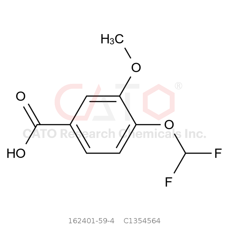 CAS No.:162401-59-4,4-(二氟甲氧基)-3-甲氧基苯甲酸