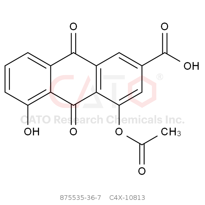 CAS No.:875535-36-7,双醋瑞因EP杂质E