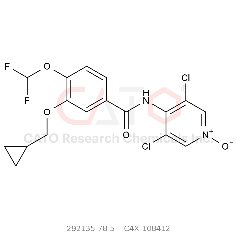 CAS No.:292135-78-5,Roflumilast N-Oxide