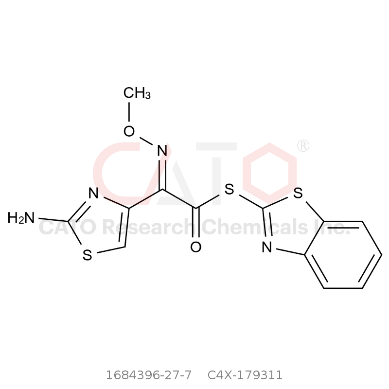 CAS No.:1684396-27-7,Ceftizoxime Impurity 11(E-isomer)