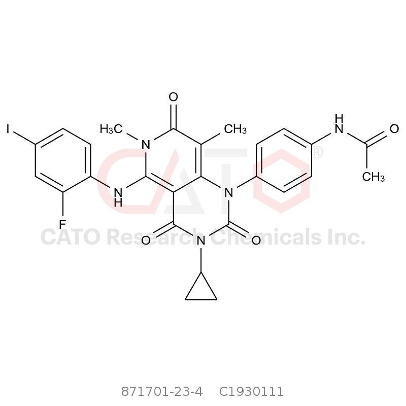 CAS No.:871701-23-4,Trametinib Impurity N11