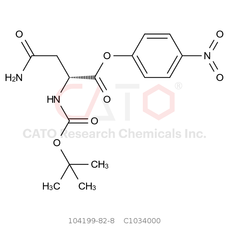 CAS No.:104199-82-8,(R)-4-氨基-2-((叔丁氧基羰基)氨基)-4-氧代丁酸 4-硝基苯基酯