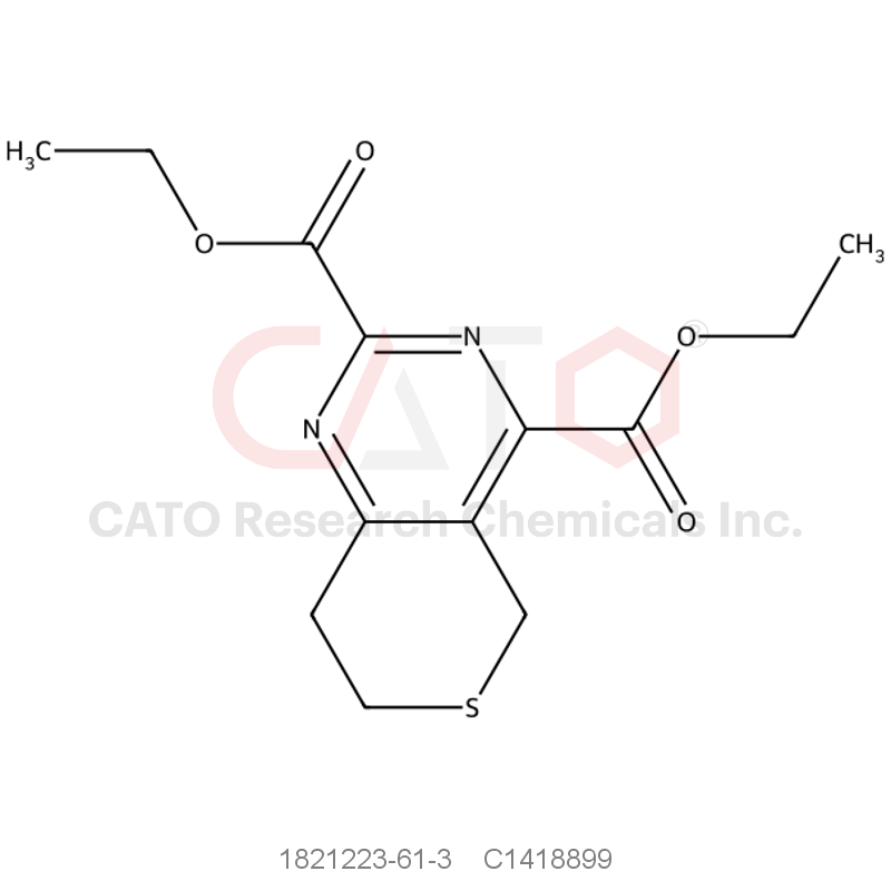 CAS No.:1821223-61-3,Diethyl 7,8-dihydro-5H-thiopyrano[4,3-d]pyrimidine-2,4-dicarboxylate