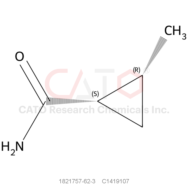 CAS No.:1821757-62-3,(1S,2R)-2-Methylcyclopropane-1-carboxamide