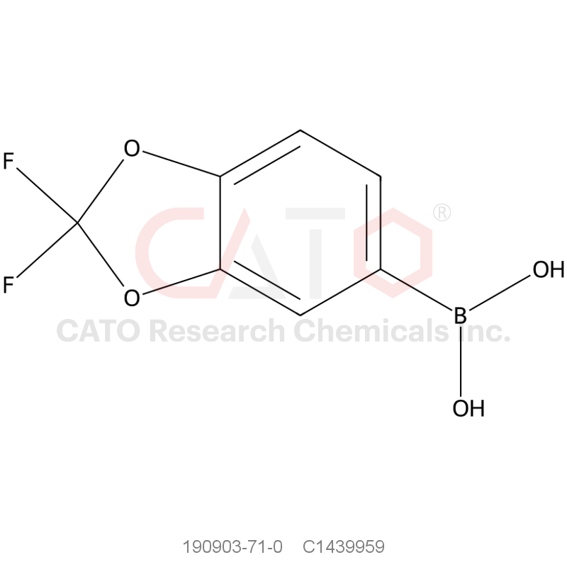 CAS No.:190903-71-0,2,2-Difluoro-1,3-benzodioxole-5-boronic Acid