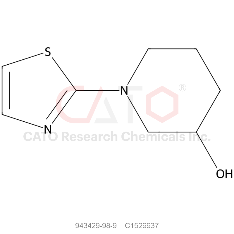 CAS No.:943429-98-9,1-(Thiazol-2-yl)piperidin-3-ol