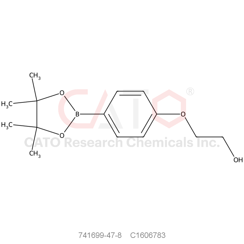 CAS No.:741699-47-8,2-[4-(4,4,5,5-Tetramethyl-1,3,2-dioxaborolan-2-yl)phenoxy]ethanol