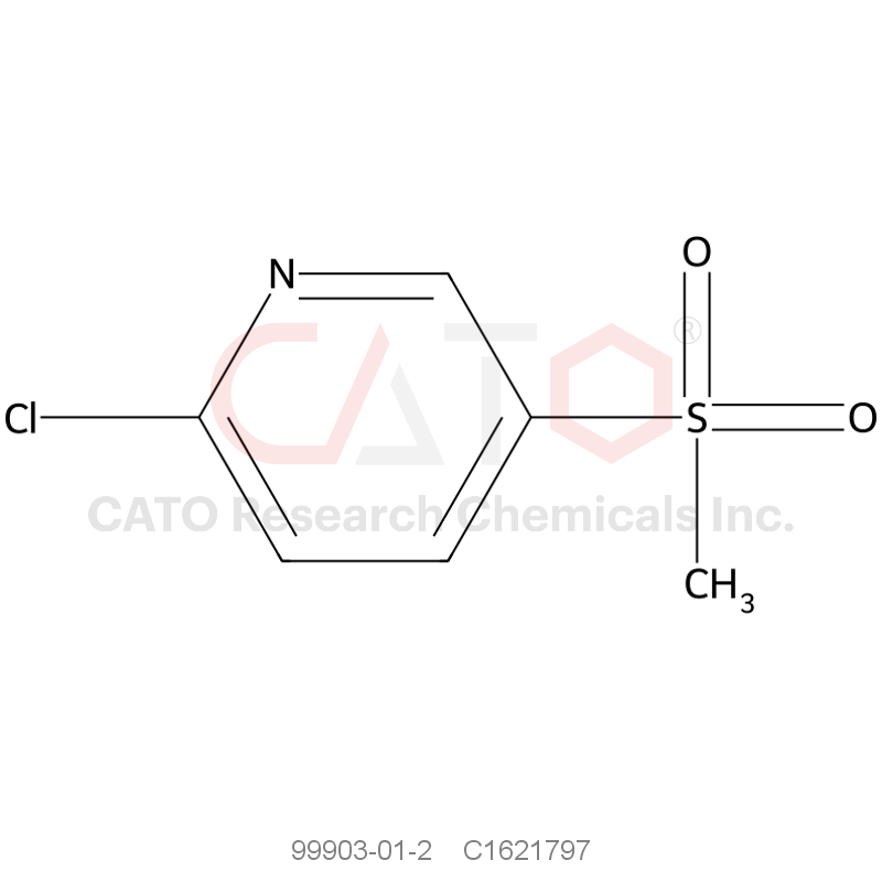 CAS No.:99903-01-2,2-Chloro-5-(methylsulfonyl)pyridine