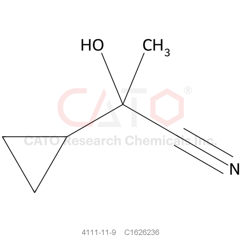 CAS No.:4111-11-9,2-Cyclopropyl-2-hydroxypropanenitrile