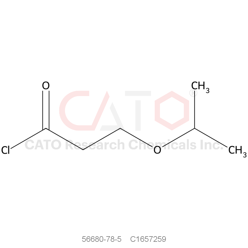 CAS No.:56680-78-5,3-(propan-2-yloxy)propanoyl chloride