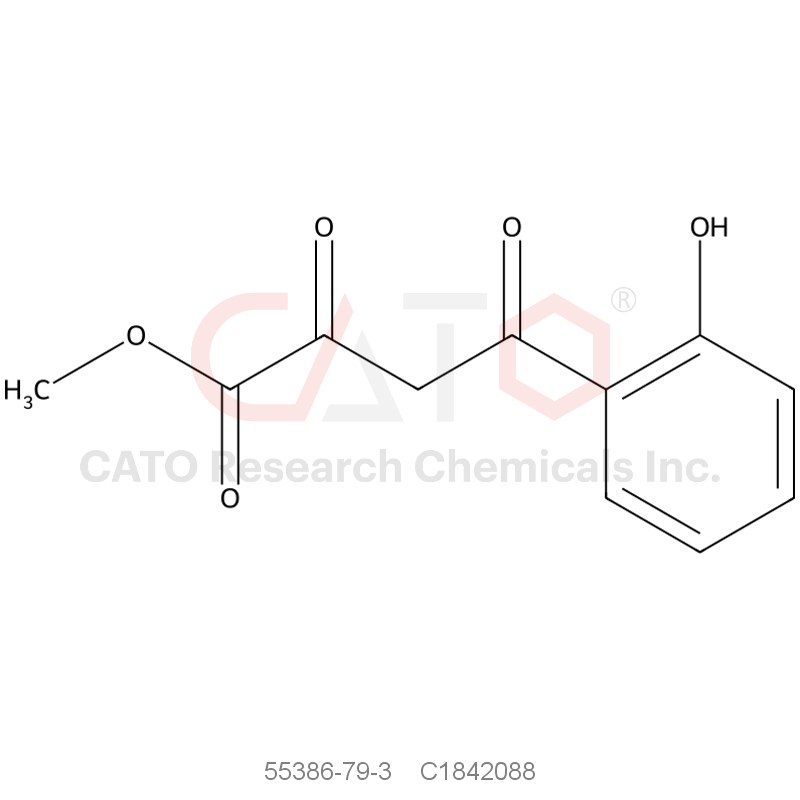 CAS No.:55386-79-3,methyl 4-(2-hydroxyphenyl)-2,4-dioxobutanoate