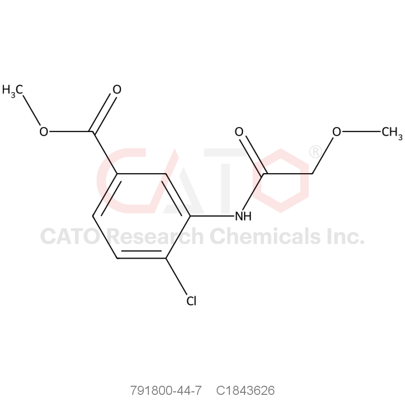 CAS No.:791800-44-7,Methyl 4-chloro-3-(2-methoxyacetamido)benzoate