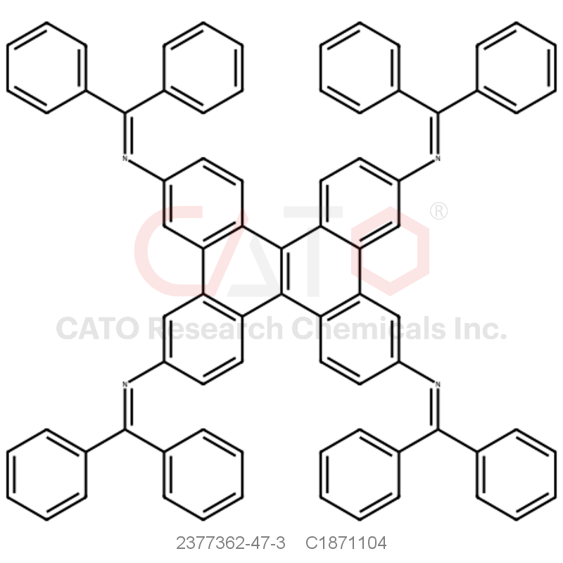 CAS No.:2377362-47-3,N,N',N'',N'''-(Dibenzo[g,p]chrysene-2,7,10,15-tetrayl)tetrakis(1,1-diphenylmethanimine)