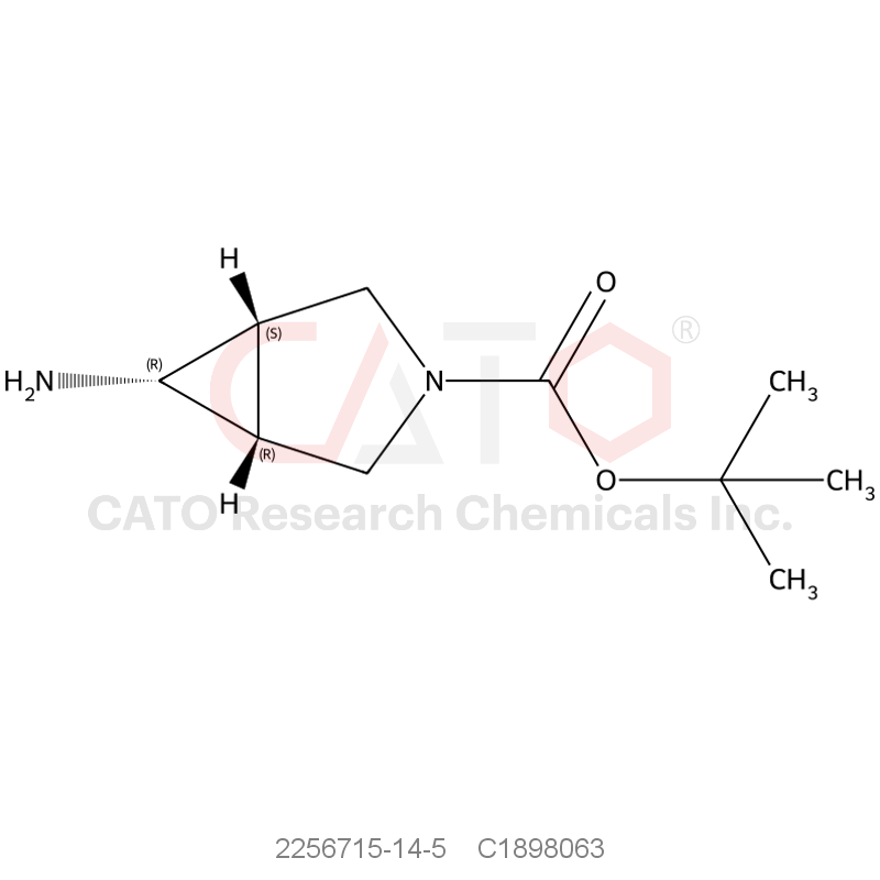 CAS No.:2256715-14-5,tert-Butyl (1R,5S,6r)-6-amino-3-azabicyclo[3.1.0]hexane-3-carboxylate
