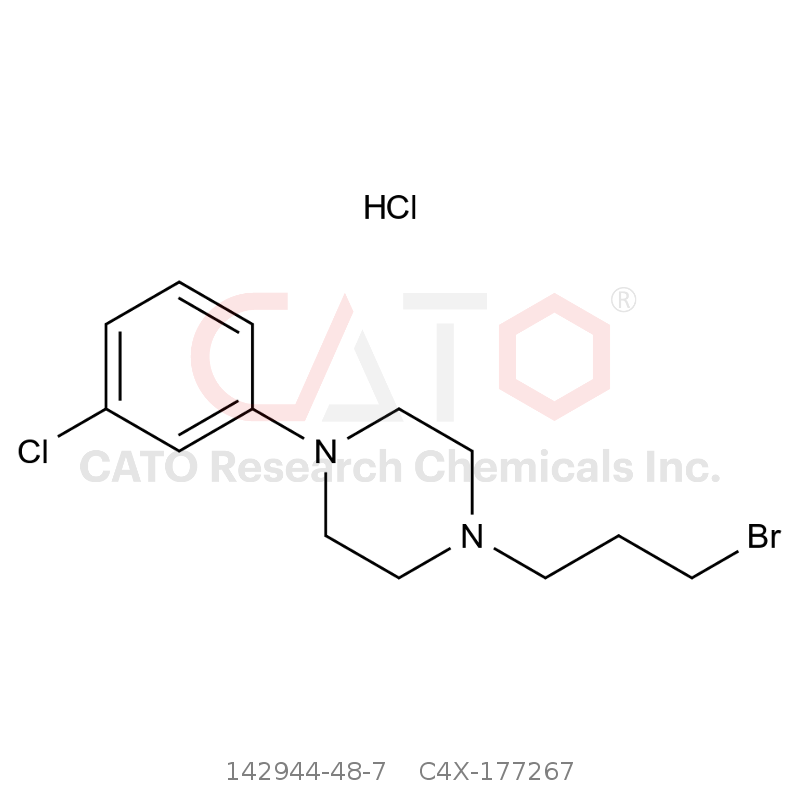CAS No.:142944-48-7,Trazodone Impurity 67 HCl