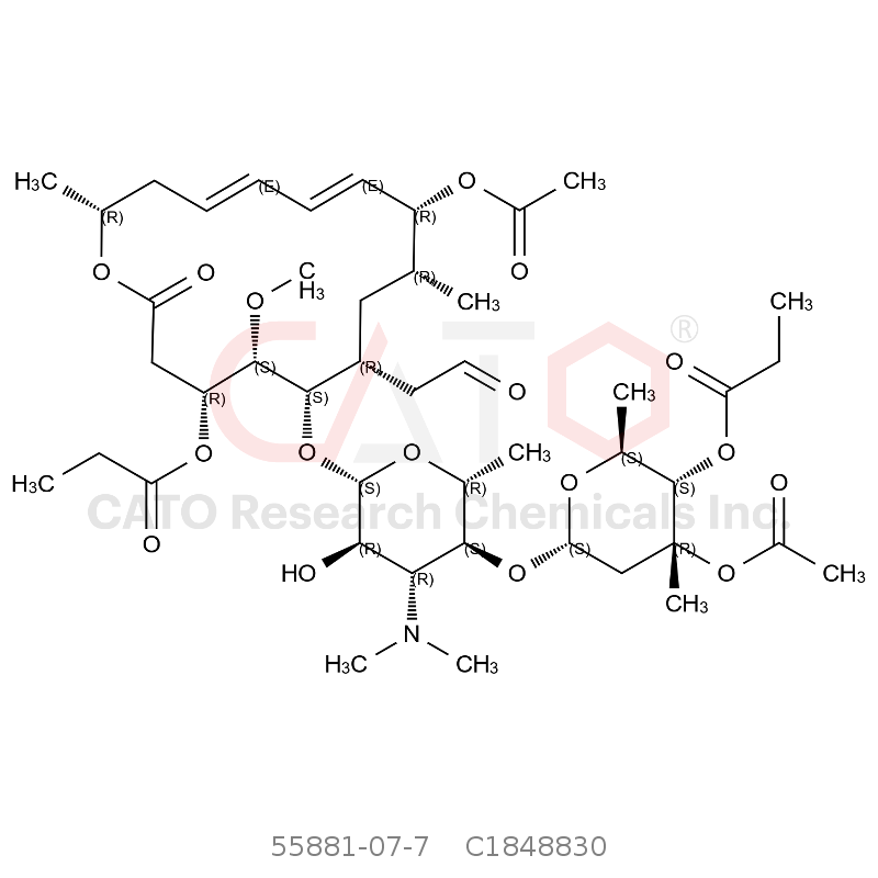 CAS No.:55881-07-7,Midecamycin Acetate