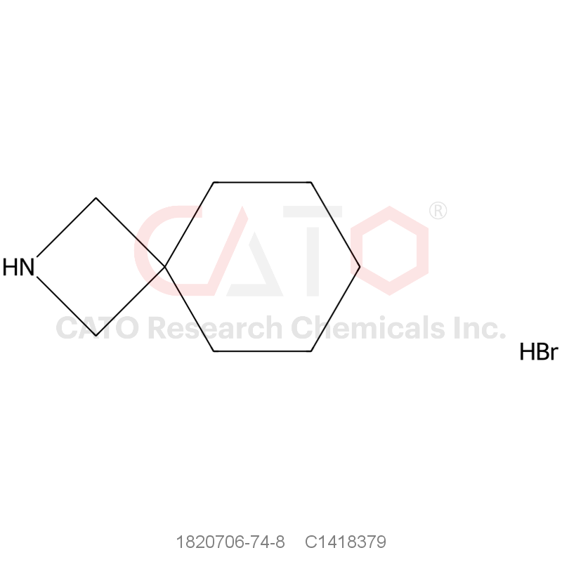 CAS No.:1820706-74-8,2-Azaspiro[3.5]nonane hydrobromide