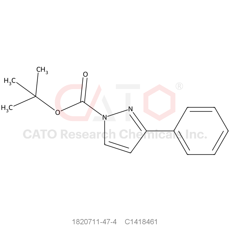 CAS No.:1820711-47-4,tert-Butyl 3-phenylpyrazole-1-carboxylate
