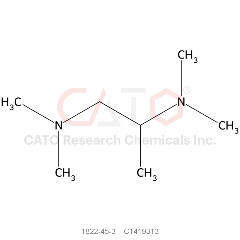 CAS No.:1822-45-3,N,N,N',N'-Tetramethyl-1,2-diaminopropane