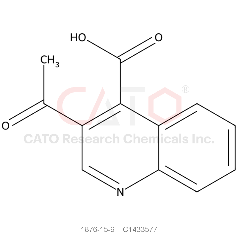CAS No.:1876-15-9,3-Acetylquinoline-4-carboxylic acid