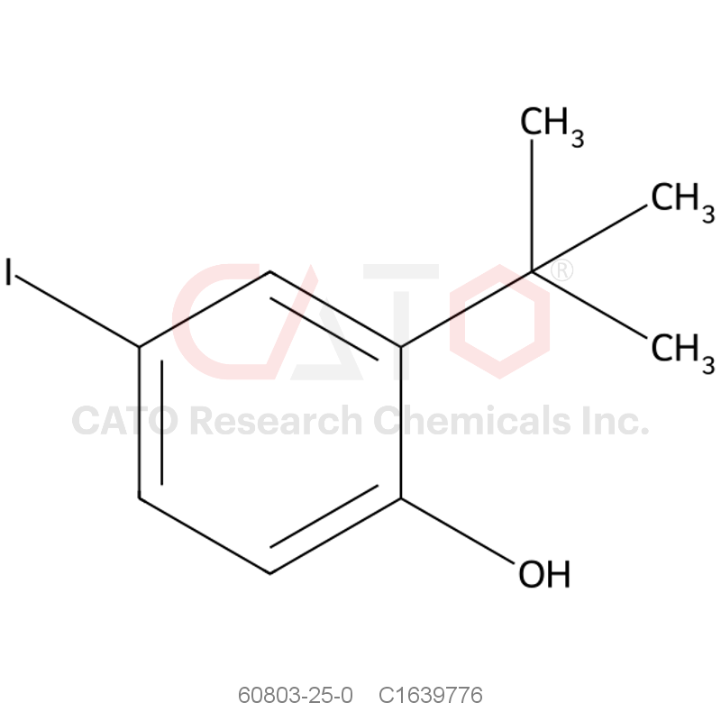 CAS No.:60803-25-0,2-tert-butyl-4-iodophenol