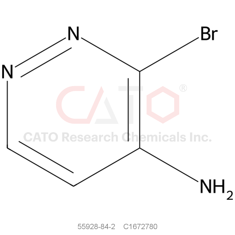 CAS No.:55928-84-2,3-Bromopyridazin-4-amine