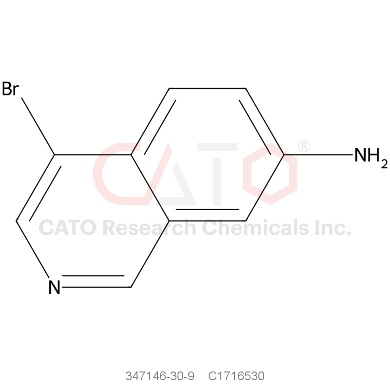 CAS No.:347146-30-9,4-Bromoisoquinolin-7-amine