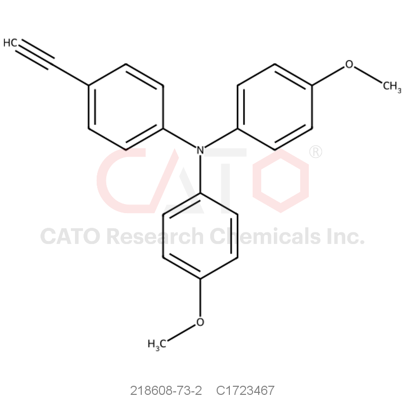 CAS No.:218608-73-2,4-Ethynyl-N,N-bis(4-methoxyphenyl)aniline