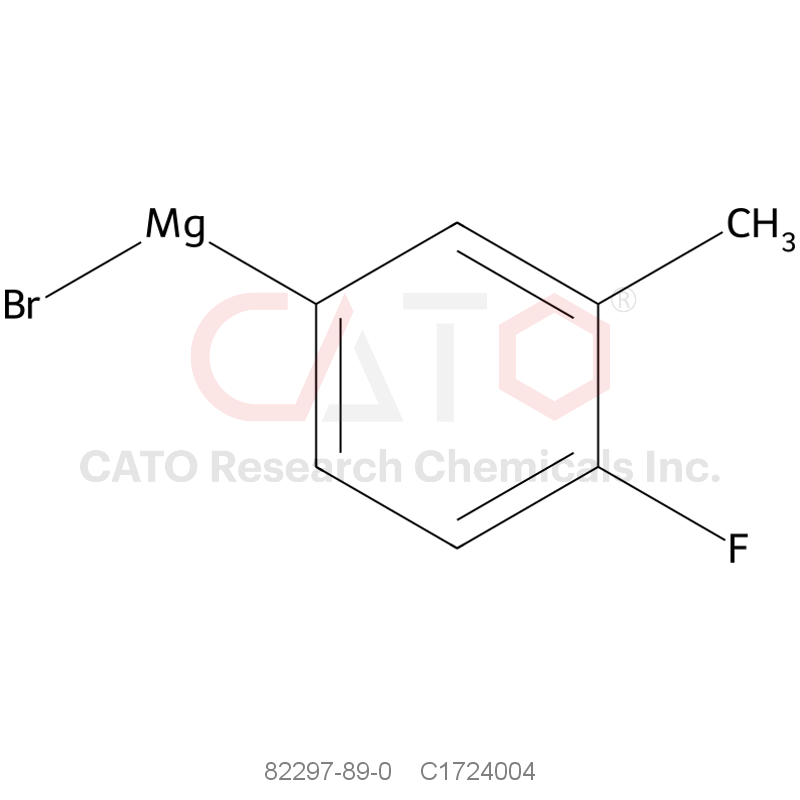 CAS No.:82297-89-0,4-Fluoro-3-methylphenylmagnesium bromide, 0.5M THF