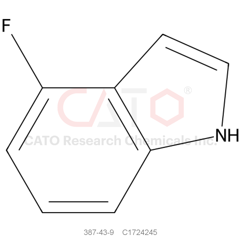 CAS No.:387-43-9,4-氟吲哚