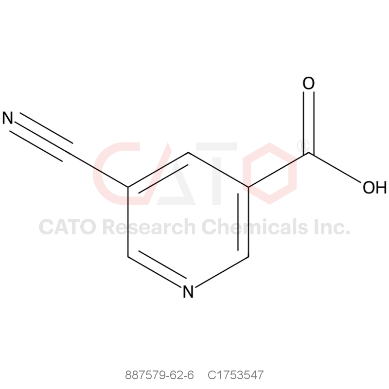 CAS No.:887579-62-6,5-Cyanonicotinic Acid