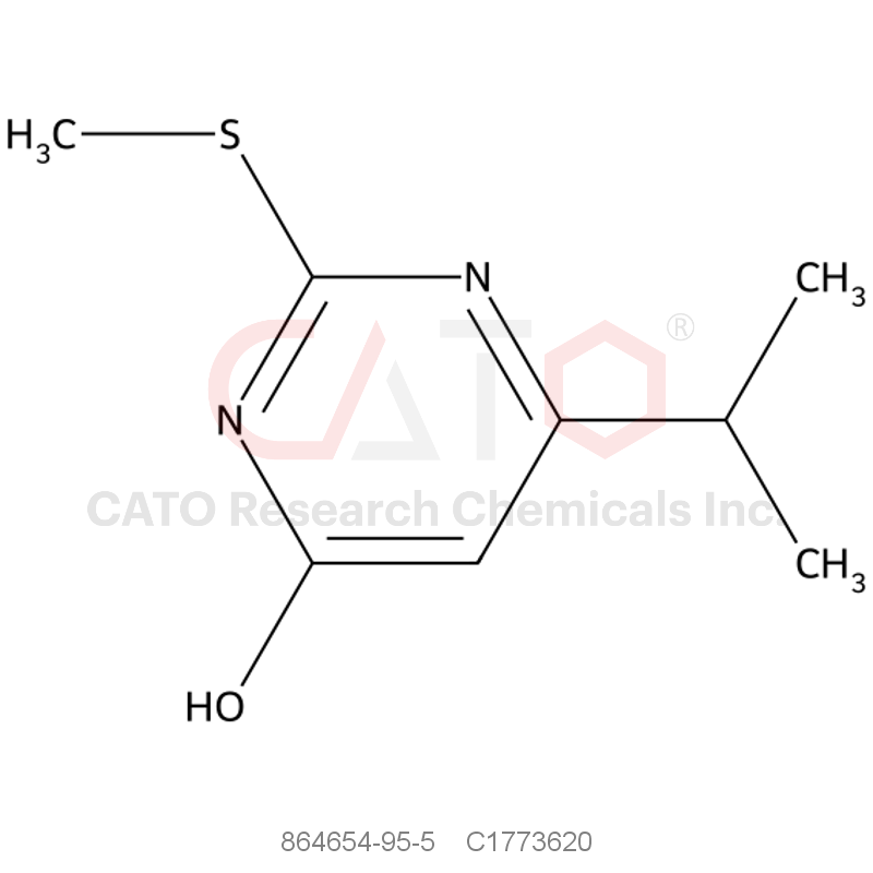 CAS No.:864654-95-5,6-Isopropyl-2-(methylthio)pyrimidin-4-ol