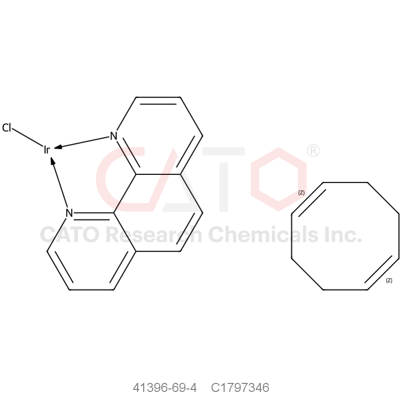 CAS No.:41396-69-4,Chloro(1,5-cyclooctadiene)(1,10-phenanthroline)iridium(I) THF adduct