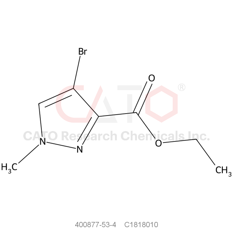 CAS No.:400877-53-4,Ethyl 4-bromo-1-methyl-1H-pyrazole-3-carboxylate