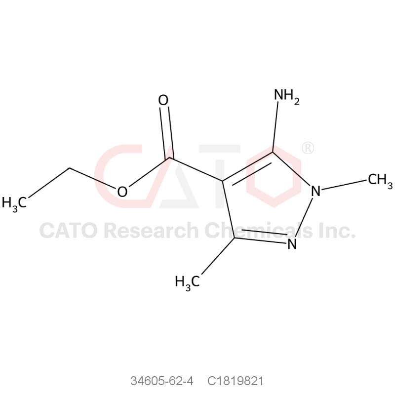 CAS No.:34605-62-4,Ethyl 5-amino-1,3-dimethyl-1h-pyrazole-4-carboxylate