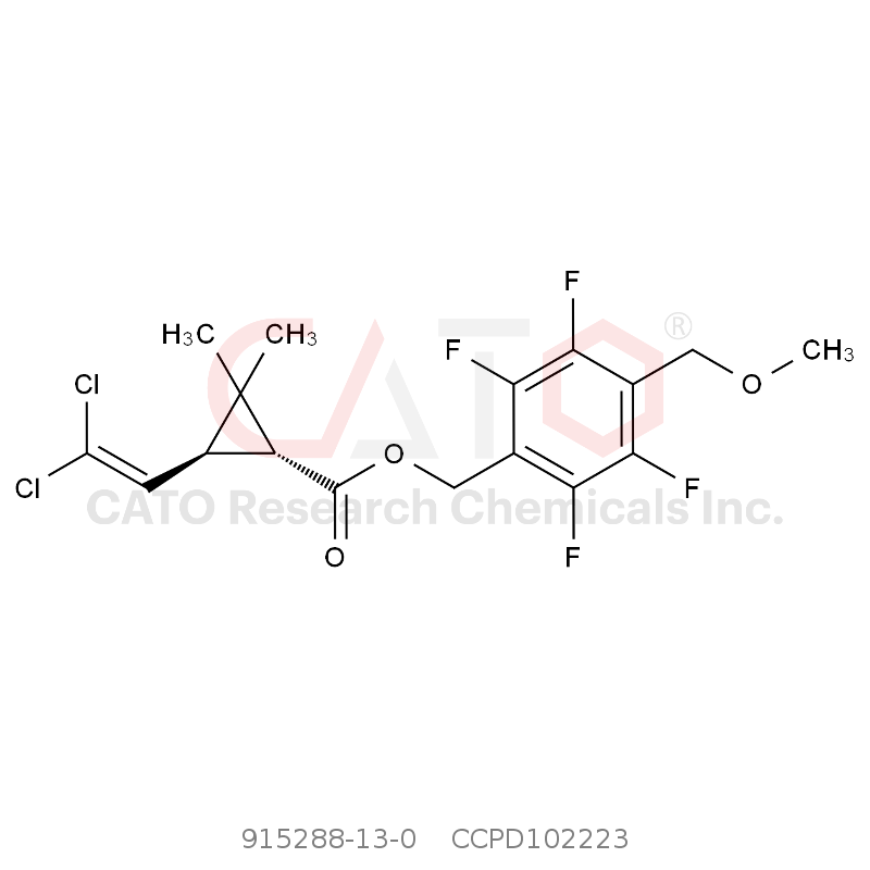 CAS No.:915288-13-0,氯氟醚菊酯；美氟菊酯