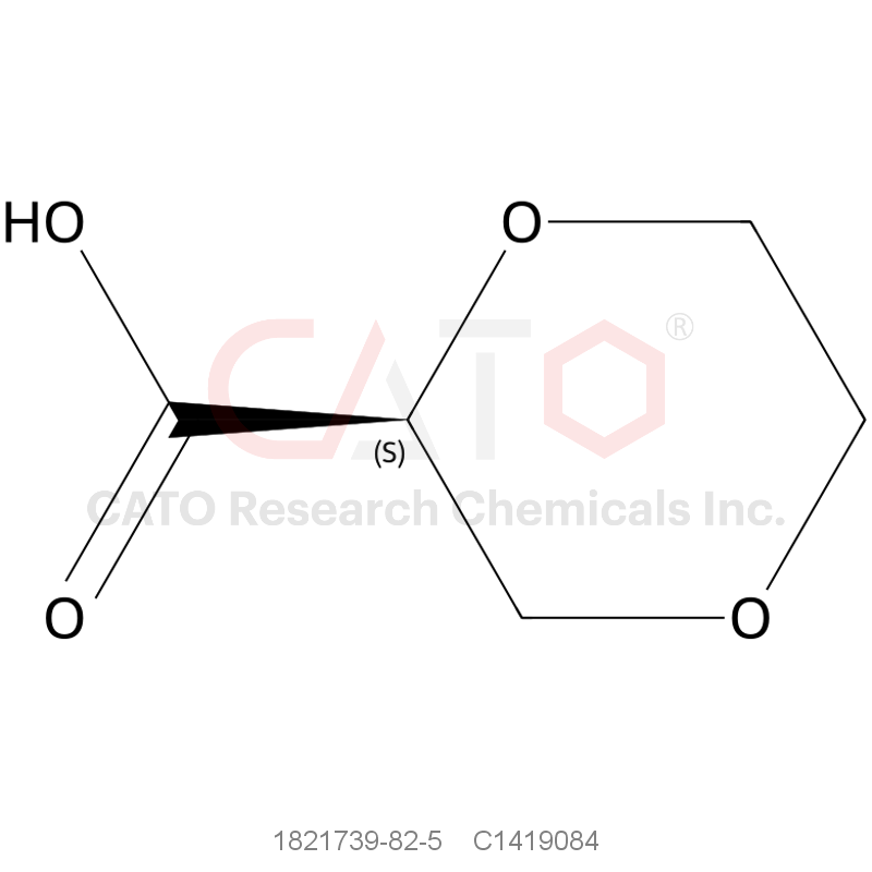 CAS No.:1821739-82-5,(2S)-1,4-dioxane-2-carboxylic acid
