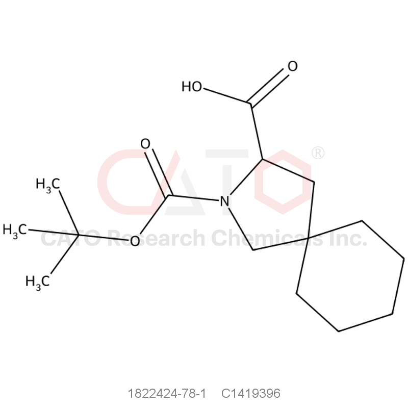 CAS No.:1822424-78-1,2-(tert-Butoxycarbonyl)-2-azaspiro[4.5]decane-3-carboxylic acid