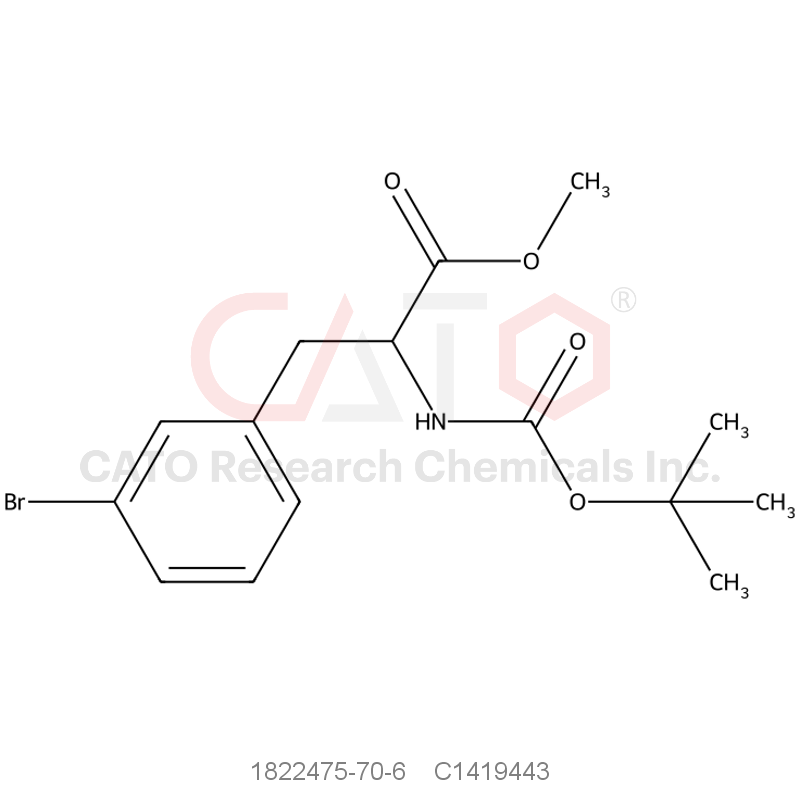 CAS No.:1822475-70-6,Methyl 3-(3-bromophenyl)-2-((tert-butoxycarbonyl)amino)propanoate