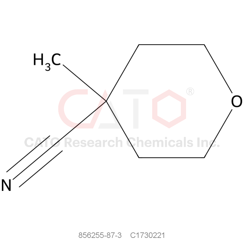 CAS No.:856255-87-3,4-Methyltetrahydro-2H-pyran-4-carbonitrile