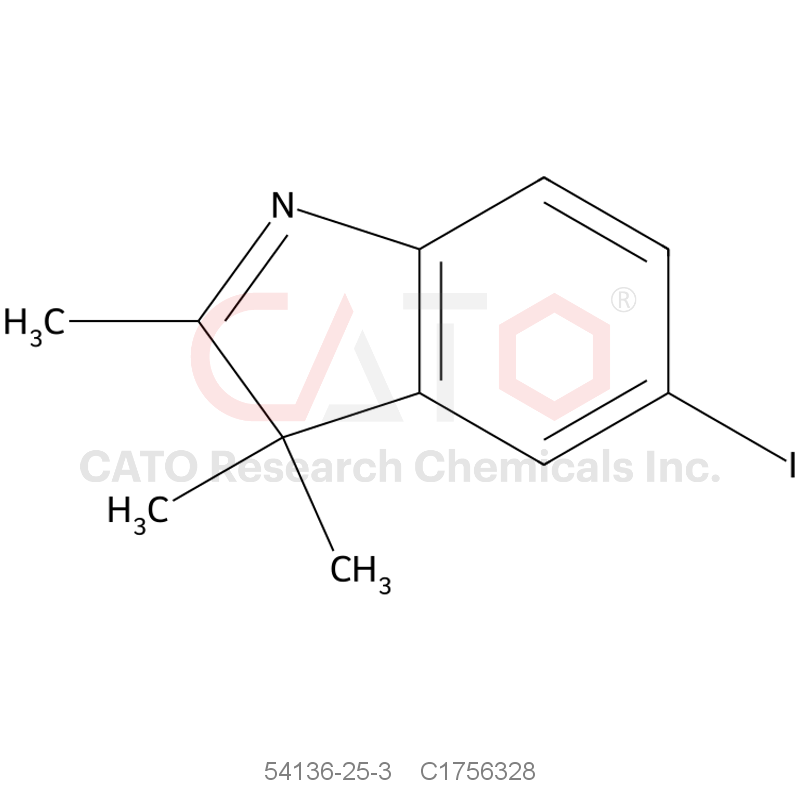 CAS No.:54136-25-3,5-Iodo-2,3,3-trimethyl-3H-indole