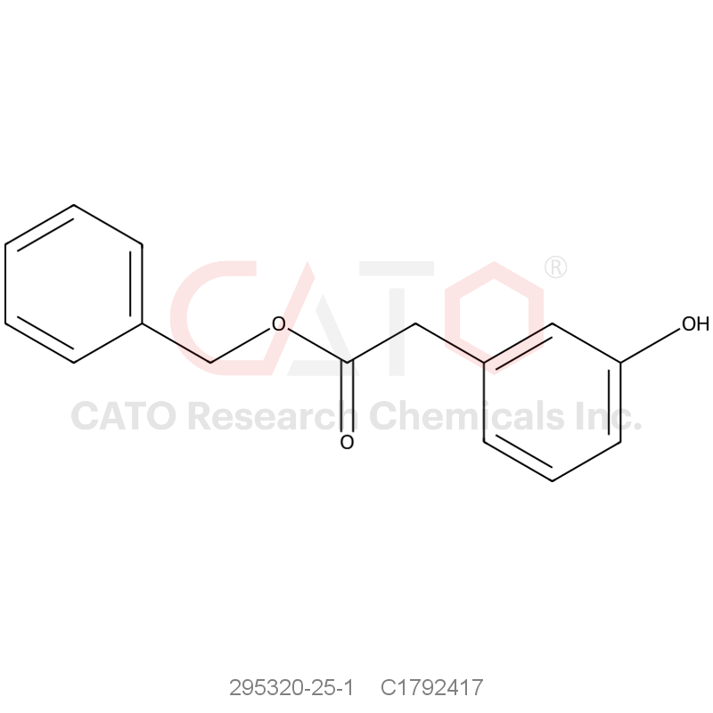 CAS No.:295320-25-1,Benzyl 2-(3-hydroxyphenyl)acetate