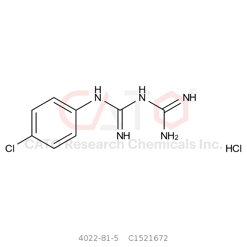 CAS No.:4022-81-5,1-(4-Chlorophenyl)biguanide HCl