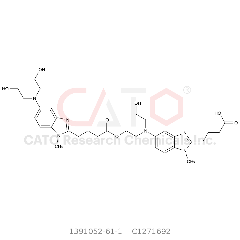 CAS No.:1391052-61-1,Bendamustine Deschloro Dimer Impurity