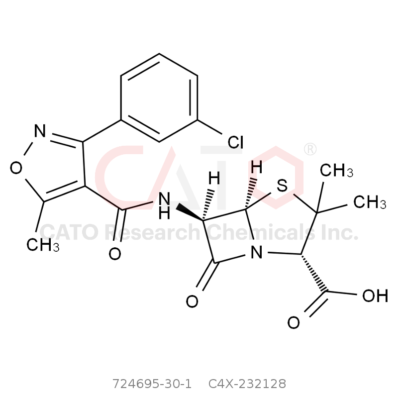CAS No.:724695-30-1,苯唑西林杂质G