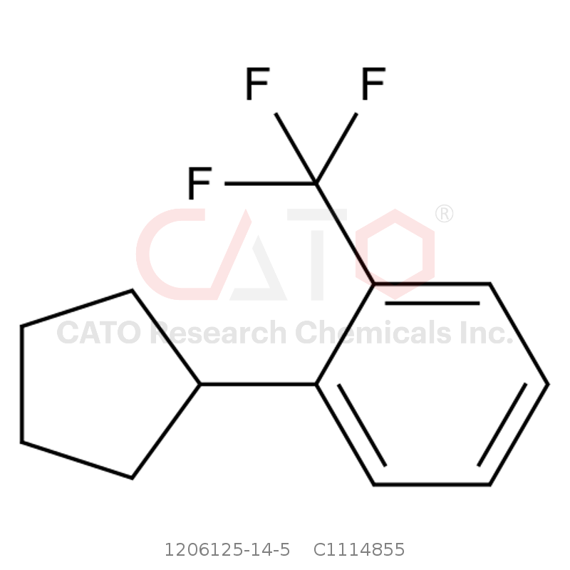 CAS No.:1206125-14-5,1-Cyclopentyl-2-(trifluoromethyl)benzene