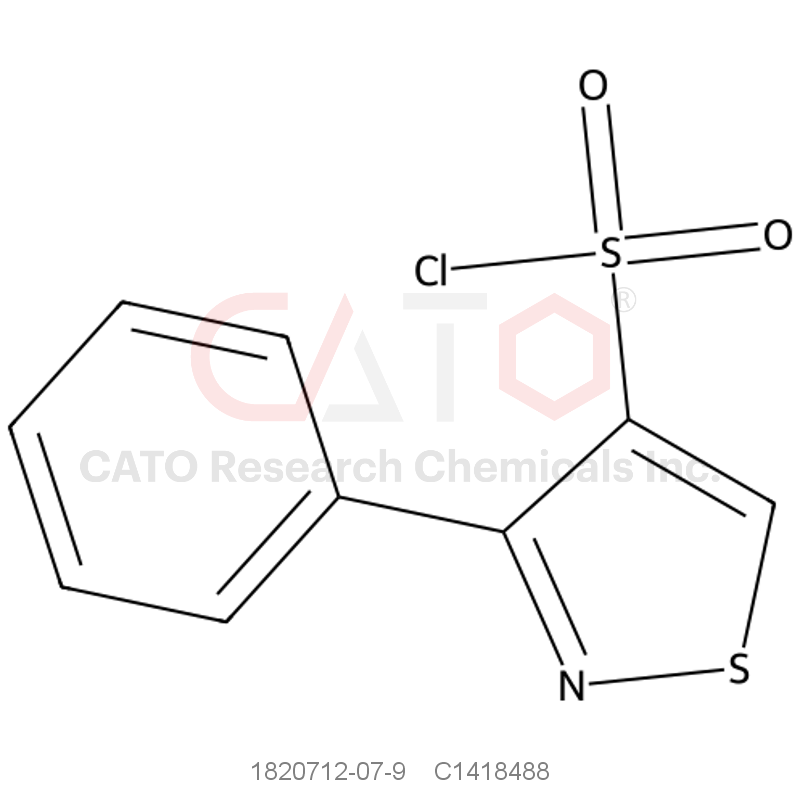 CAS No.:1820712-07-9,3-phenyl-1,2-thiazole-4-sulfonyl chloride